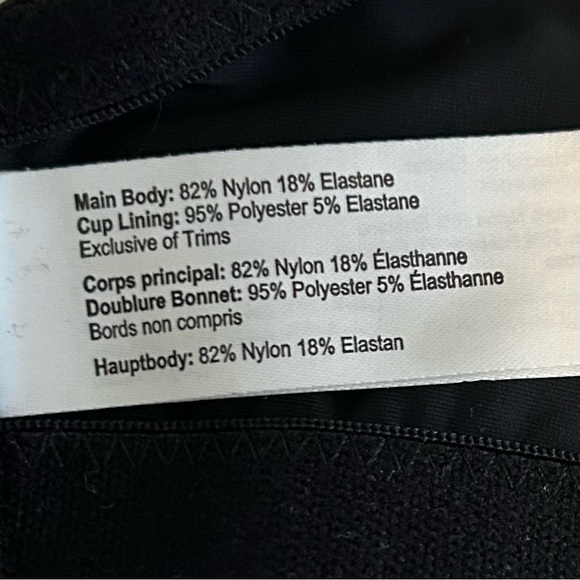 Avenue Body Pure Wireless Back Smoother Unlined Bra SZ 42DD in Black - Picture 7 of 7